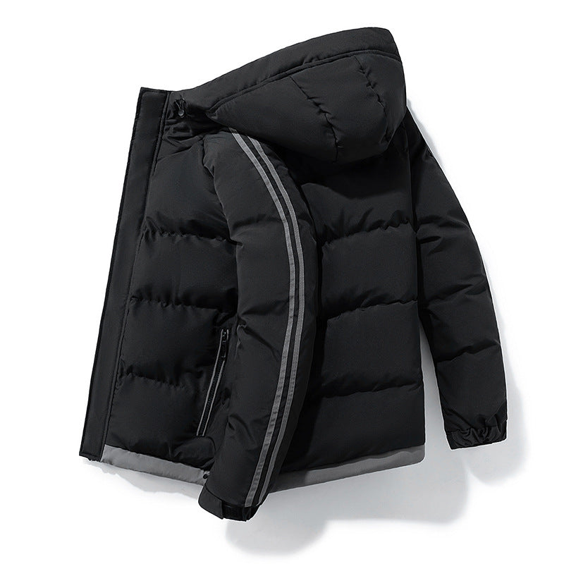 Men's Hooded Athleisure Winter Jacket