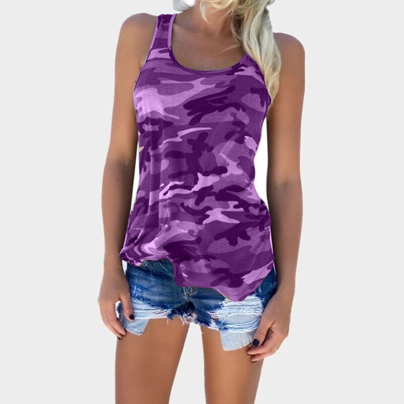 Women's Casual Camouflage Vest