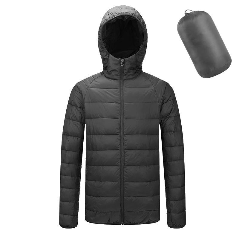 Men's Hooded Fitted Coats Down Jacket