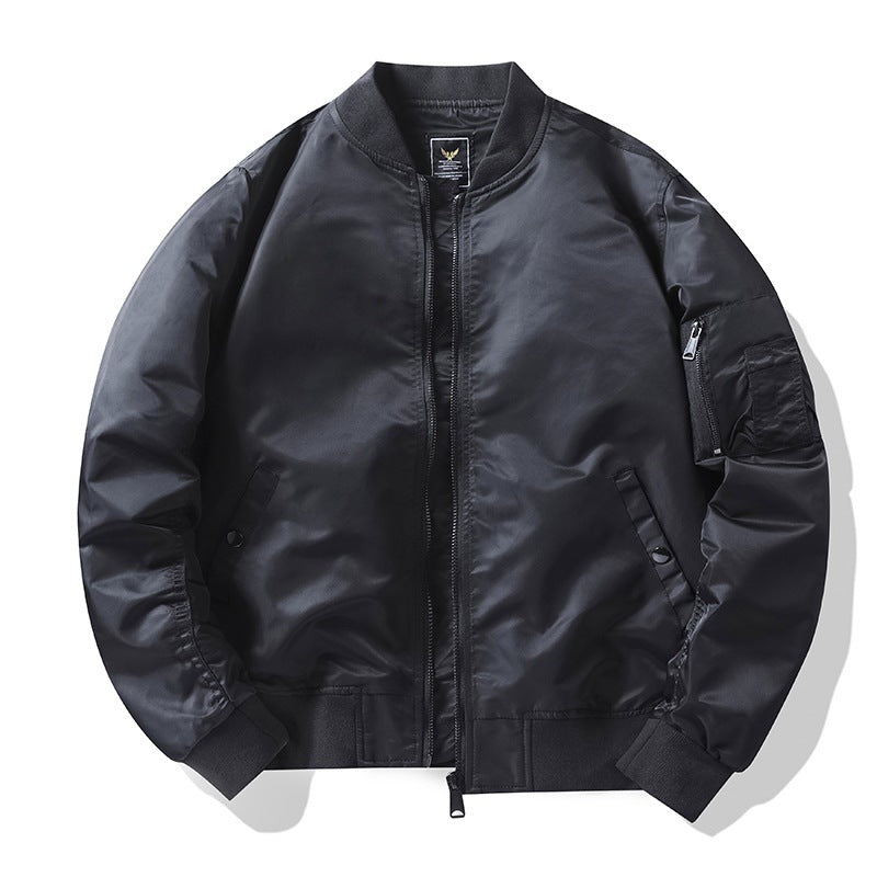 Men's Casual Loose Bomber Jacket