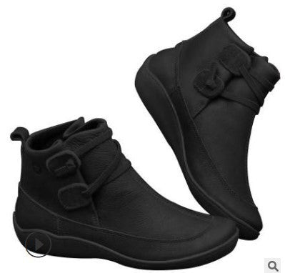 Women's Leather Comfort Outdoor Boots