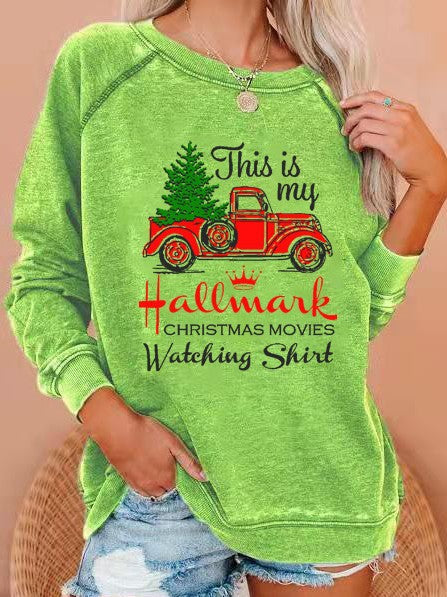 This Is My Hallmark Christmas Women Sweatshirt
