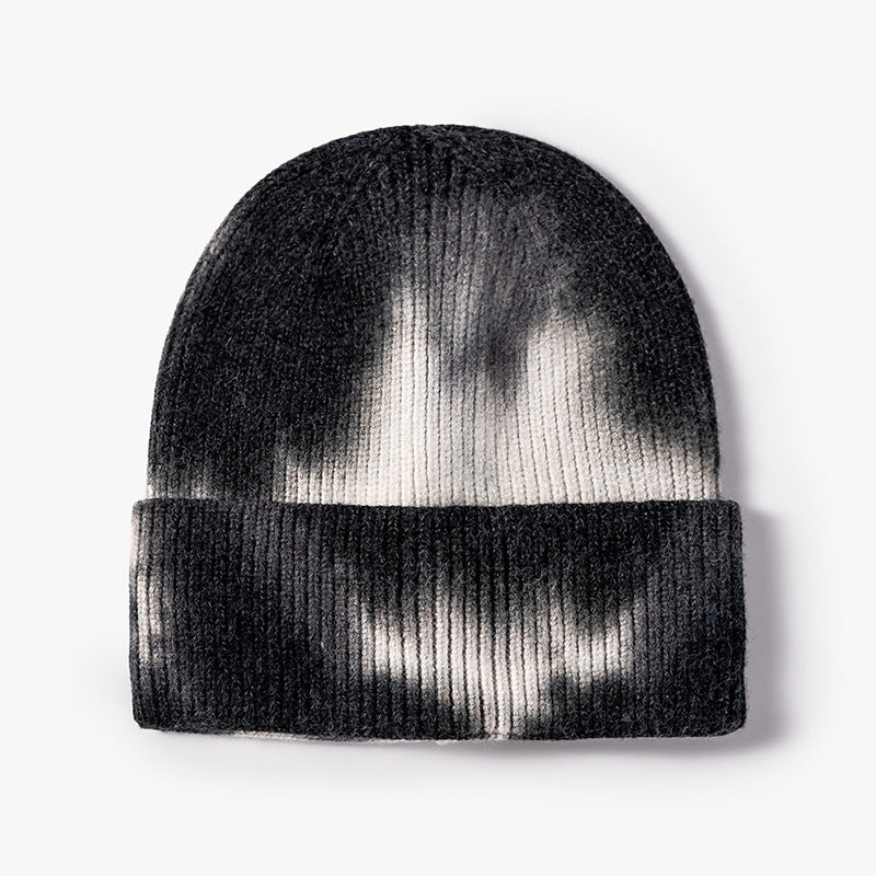 Unisex Fashion Tie-dye Knitted Hat