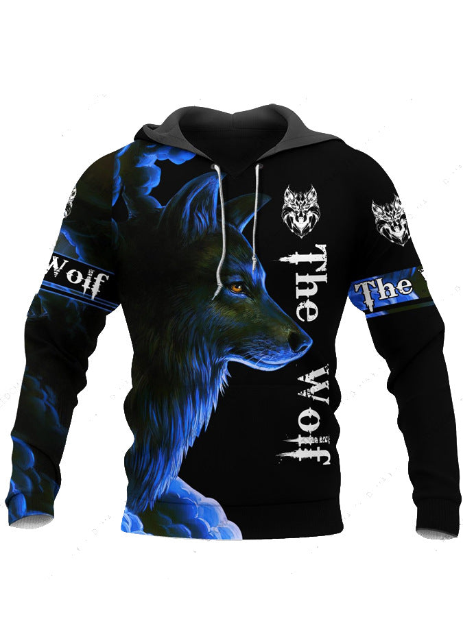 Men's 3D Printed Casual Hoodie