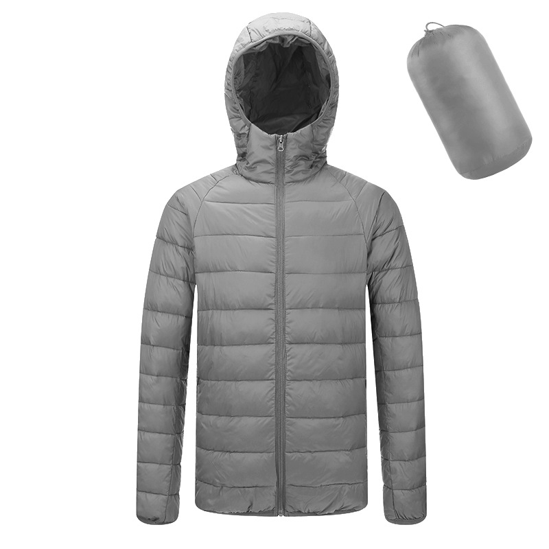 Men's Hooded Fitted Coats Down Jacket