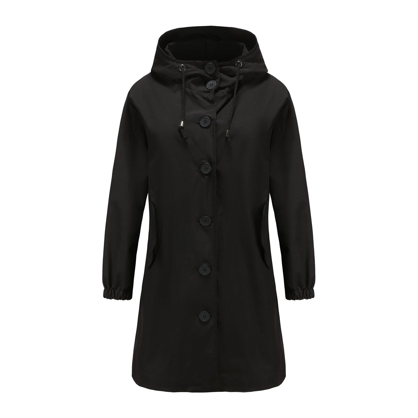 Women's Casual Long Loose Large Size Outdoor Jacket