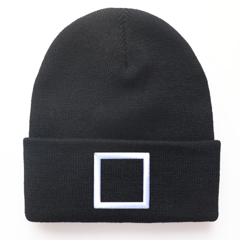 Game Embroidery Knitted Hat Warm Hat