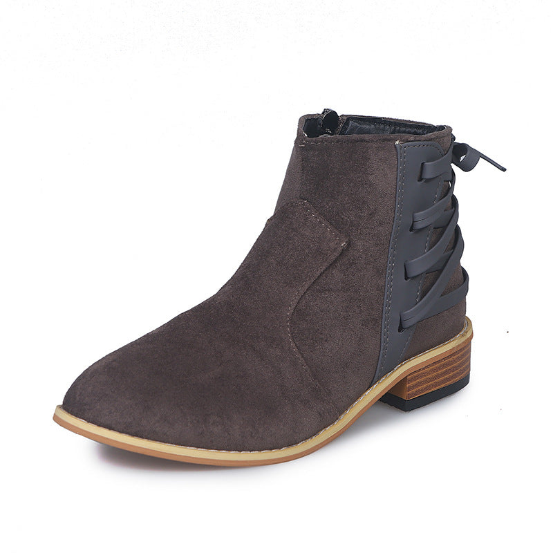 Woman Leopard Autumn Boots