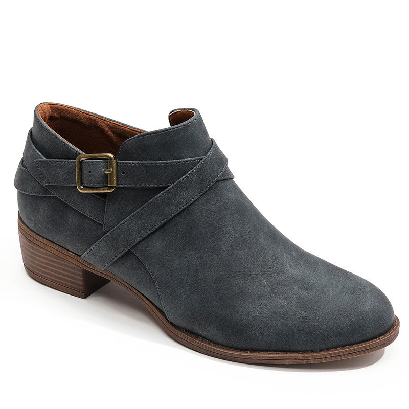 Women's Fall Vintage Plush Boots