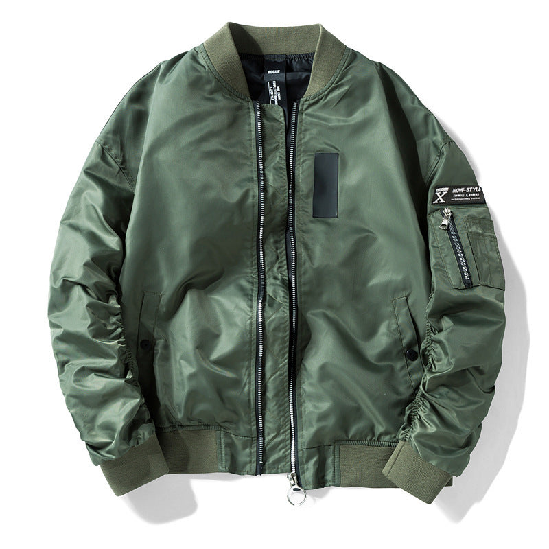 Aviator Jacket Baseball Uniform Men Jacket