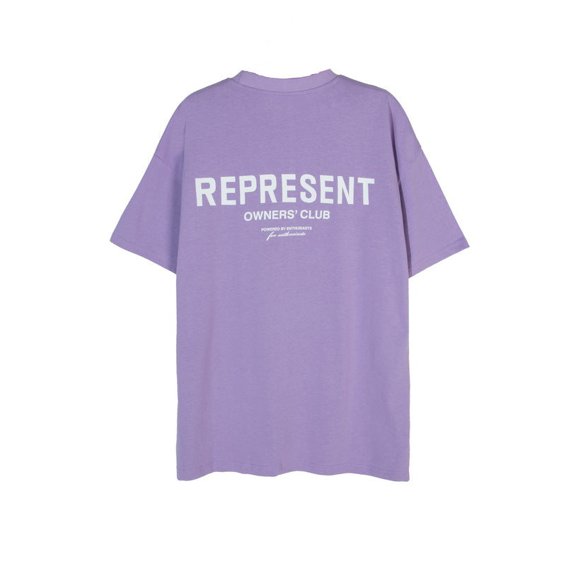 REPRESENT Unisex Casual Short Sleeve T-Shirt