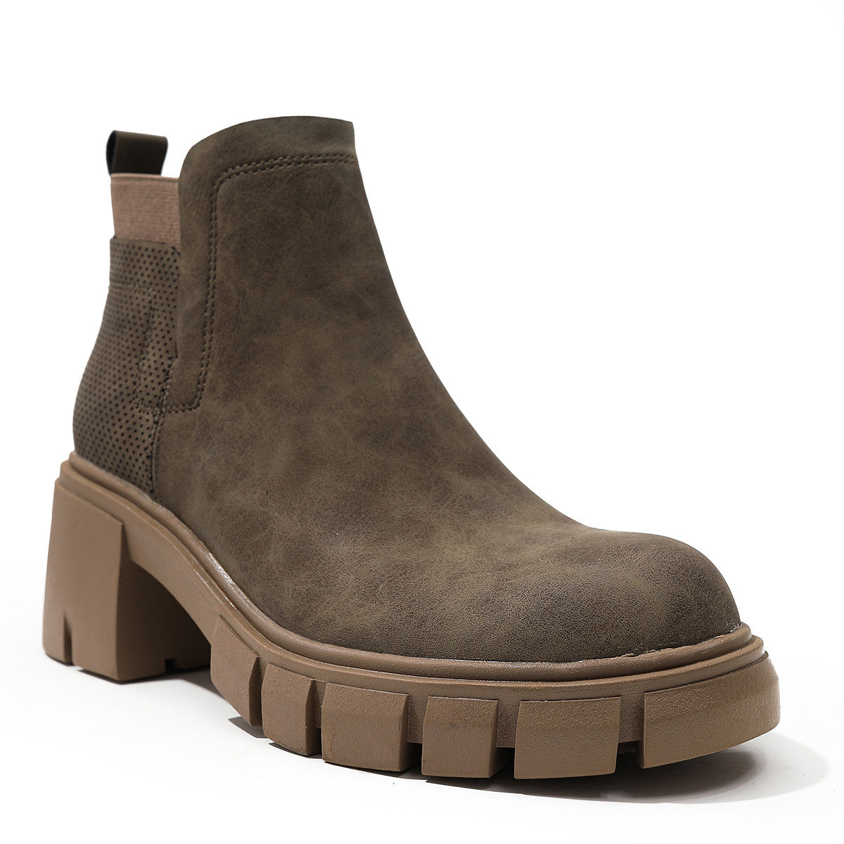Women's Platform Chunky Heel Boots
