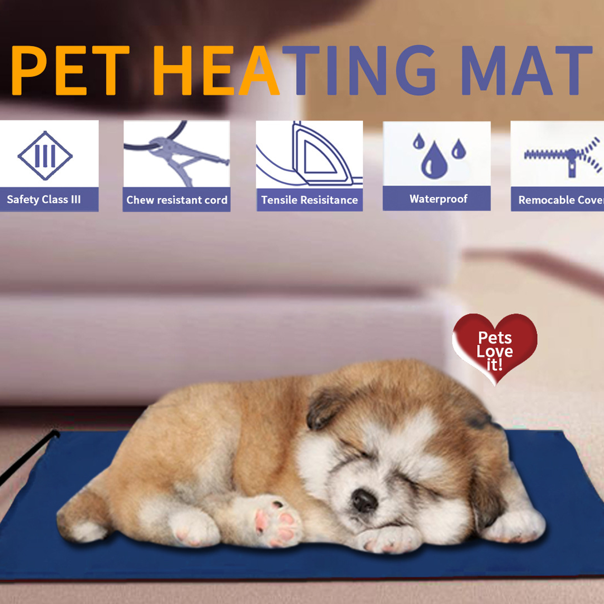Ce Certified Pet Electric Blanket