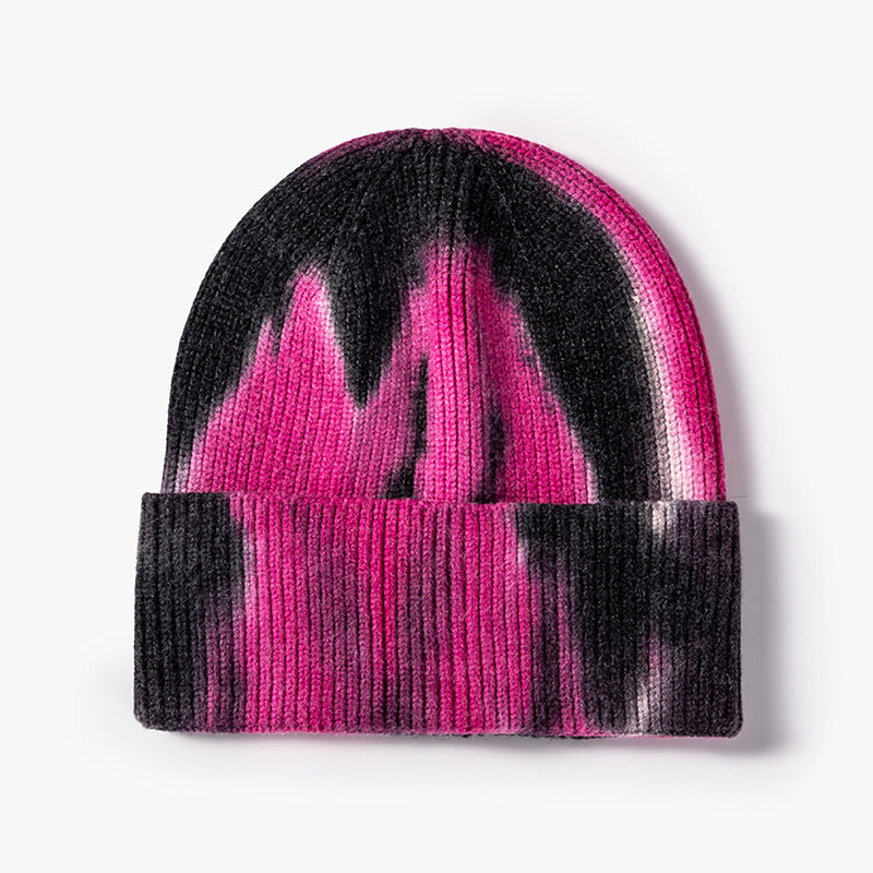 Unisex Fashion Tie-dye Knitted Hat