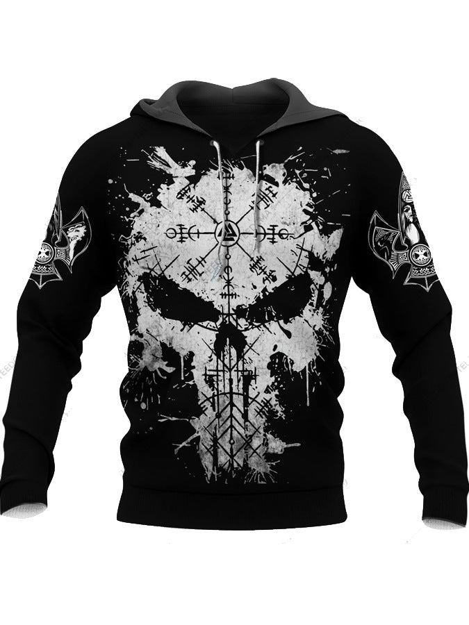 Men's 3D Printed Casual Hoodie