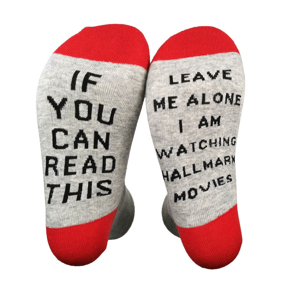 I‘M WATCHING Christmas MOVIES Christmas Socks