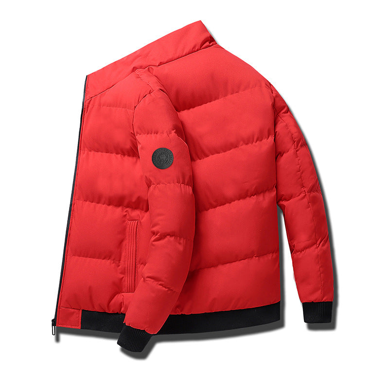 Men's Stand Collar Casual Winter Jacket