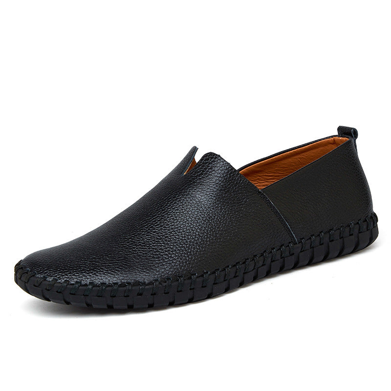 Plus Size Men'S Breathable Leather Shoes