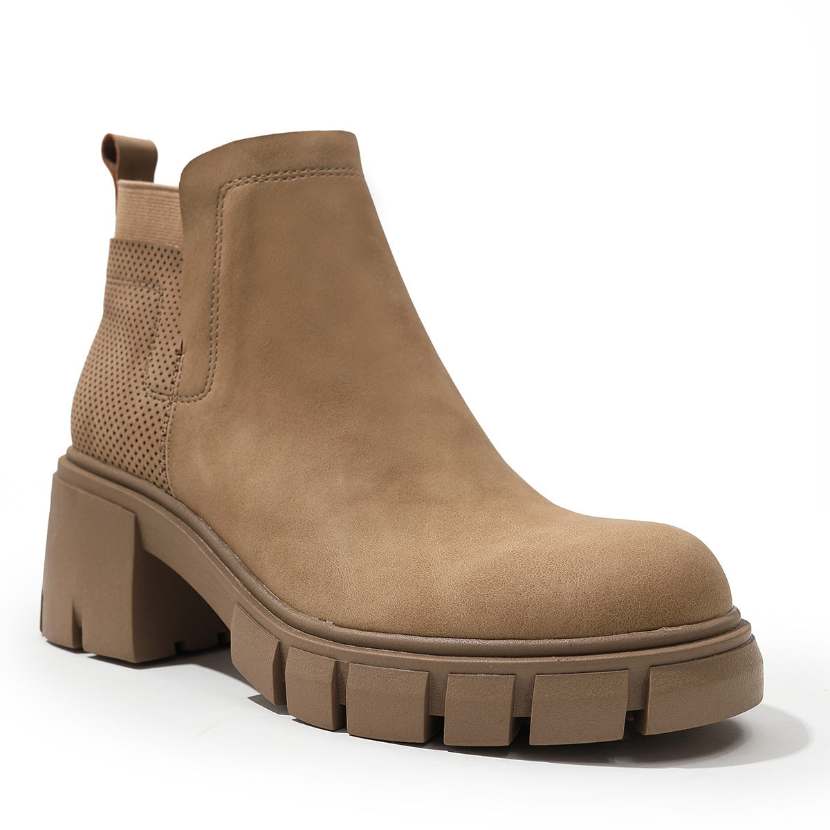 Women's Platform Chunky Heel Boots
