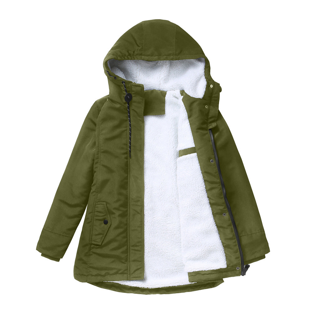 Slim Fit Stand Collar Leather Jacket For Women
