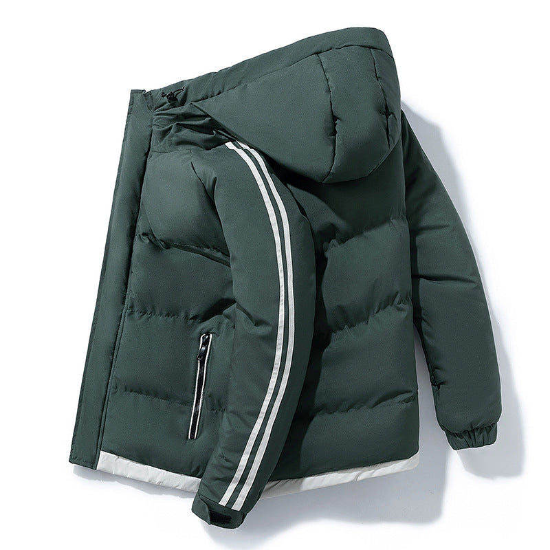 Men's Hooded Athleisure Winter Jacket
