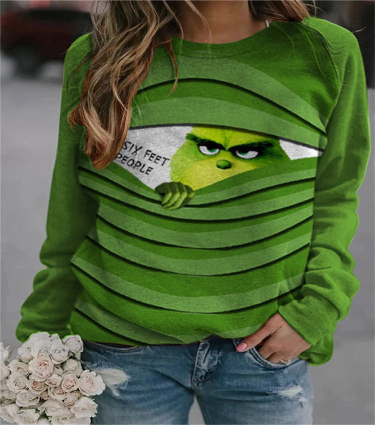 Women's Six Feet People Christmas Sweatshirt