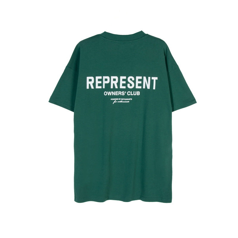 REPRESENT Unisex Casual Short Sleeve T-Shirt