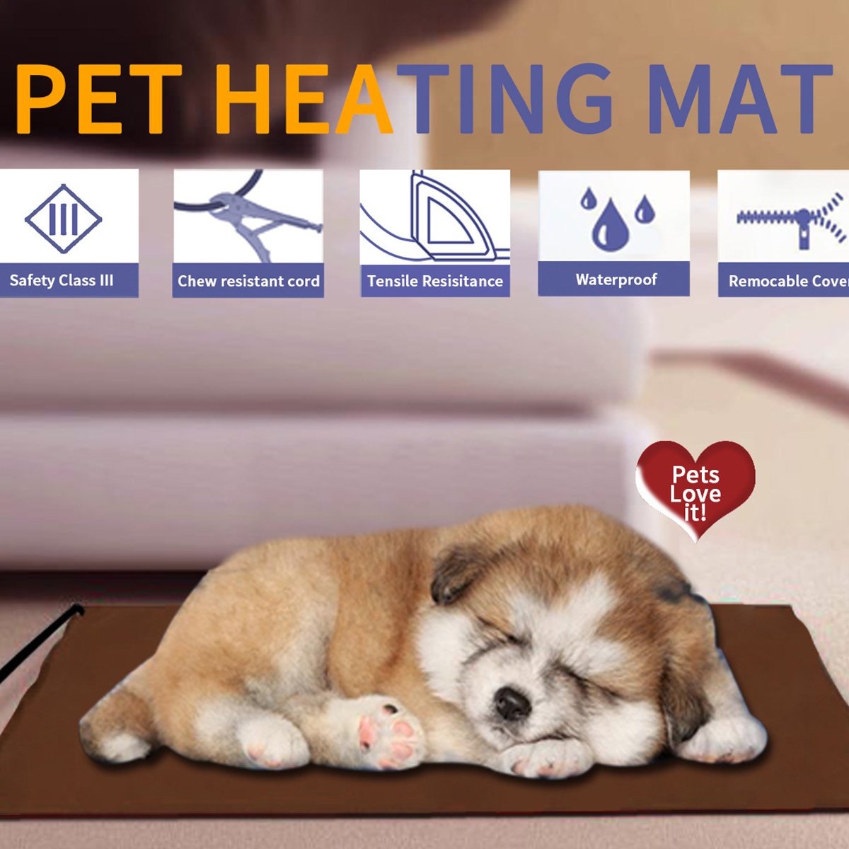 Ce Certified Pet Electric Blanket