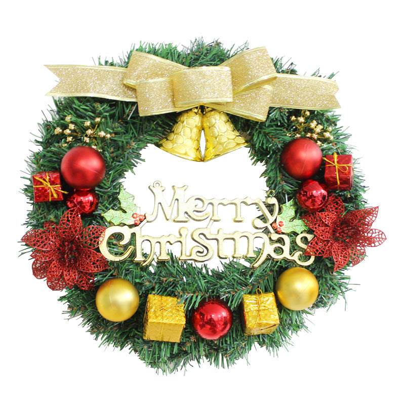Christmas Wreath Simulation Garland Holiday Decoration