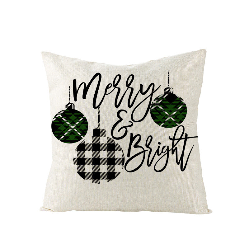 Christmas Pattern Printing Pillowcase