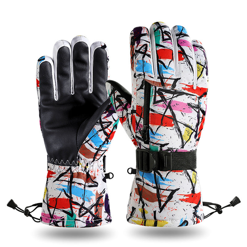 Unisex Waterproof Ski Gloves