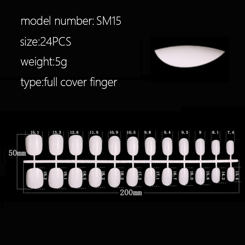 Nail Patch DIY Nail Art Finished Disassembly Wearable