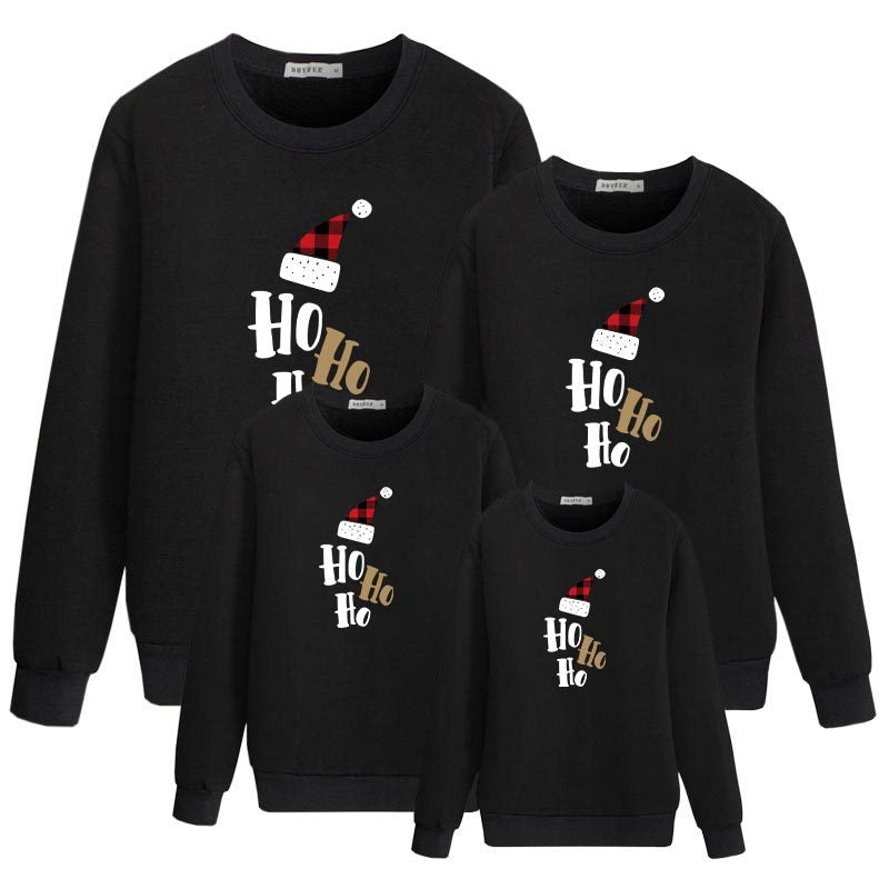 Family T-shirt with Christmas Print