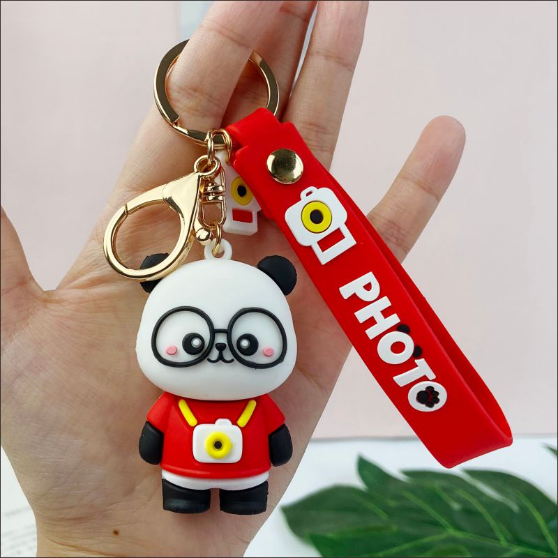Cute Panda Keychain Pendant Ornament