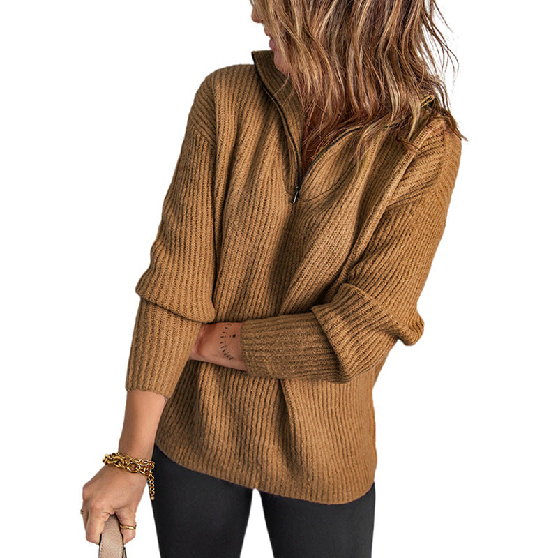 Women's Casual Knit Sweatshirt