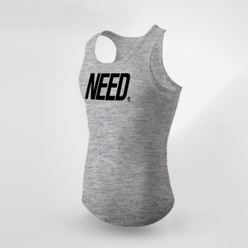 Men's Cotton Sleeveless Racer Vest