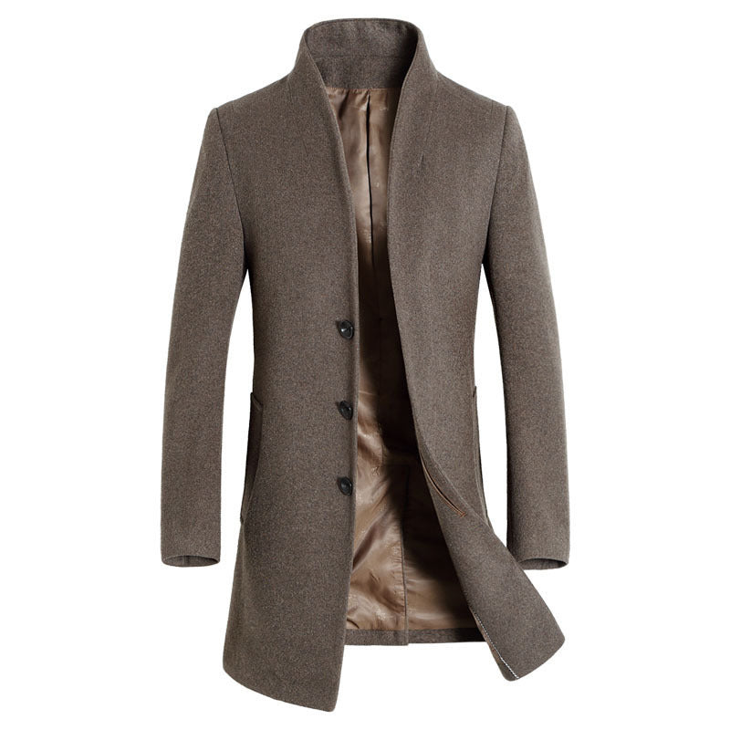 Men's Winter Warm Woolen Jacket