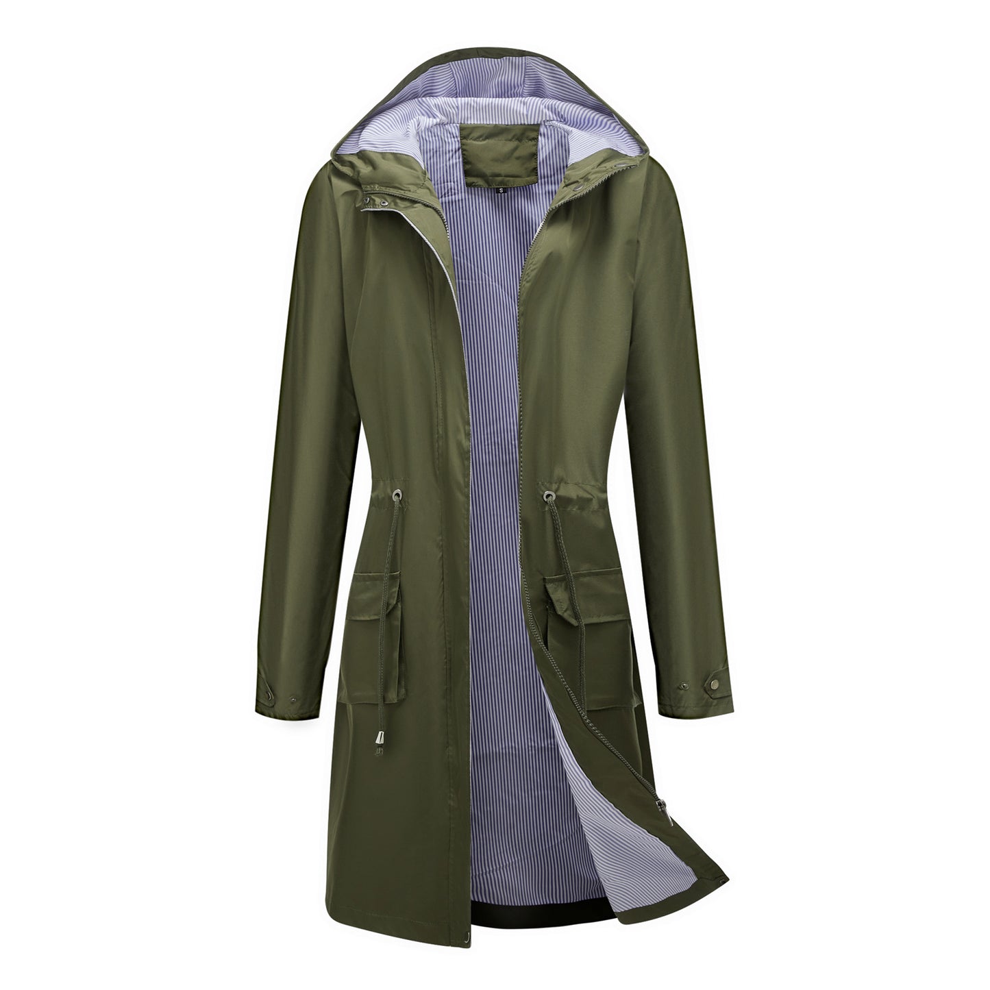 Long Casual Hooded Jacket For Women