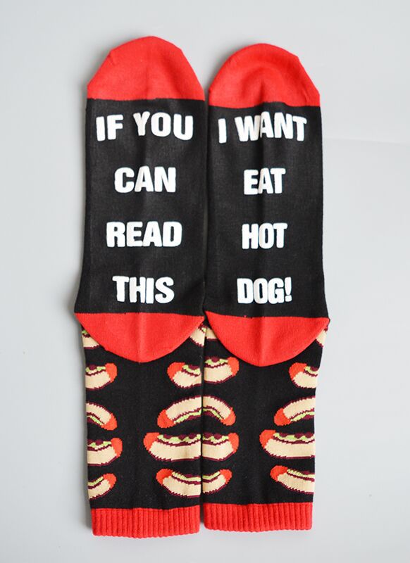 IF YOU Can Read This Christmas Glue Letter Socks