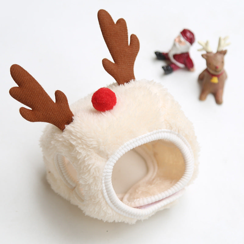 Christmas Pet Hat Saliva Towel Pet Costume