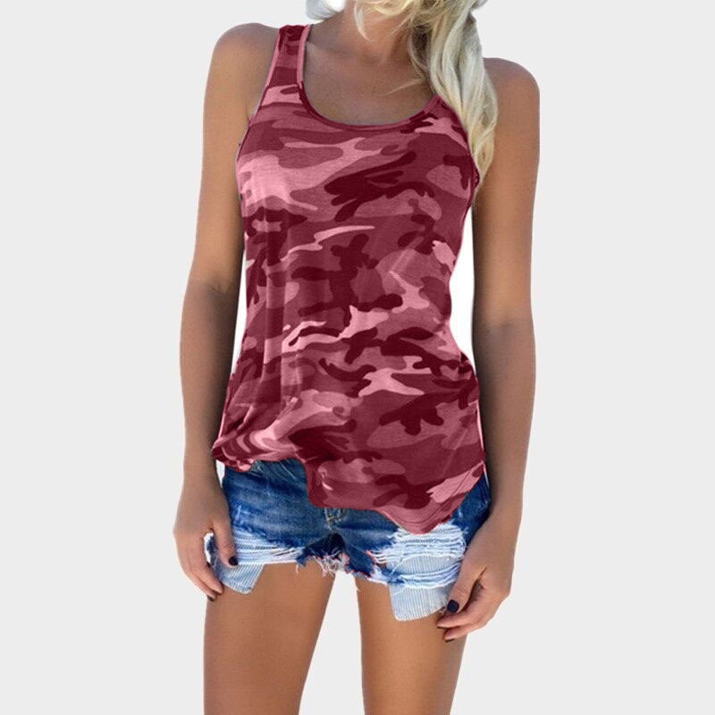 Women's Casual Camouflage Vest