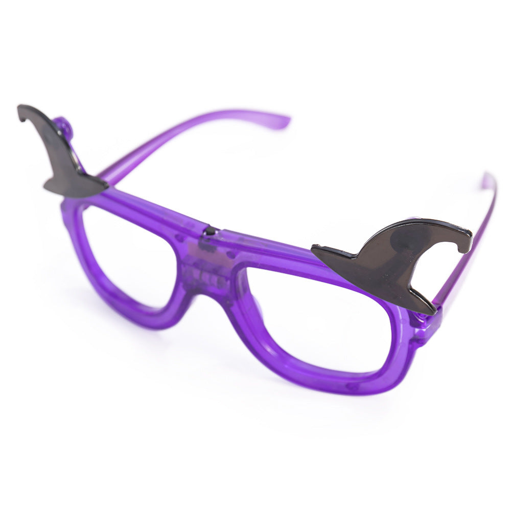 Halloween Cute LED Glowing Glasses Party Funny Pumpkin Glasses Halloween Decoration