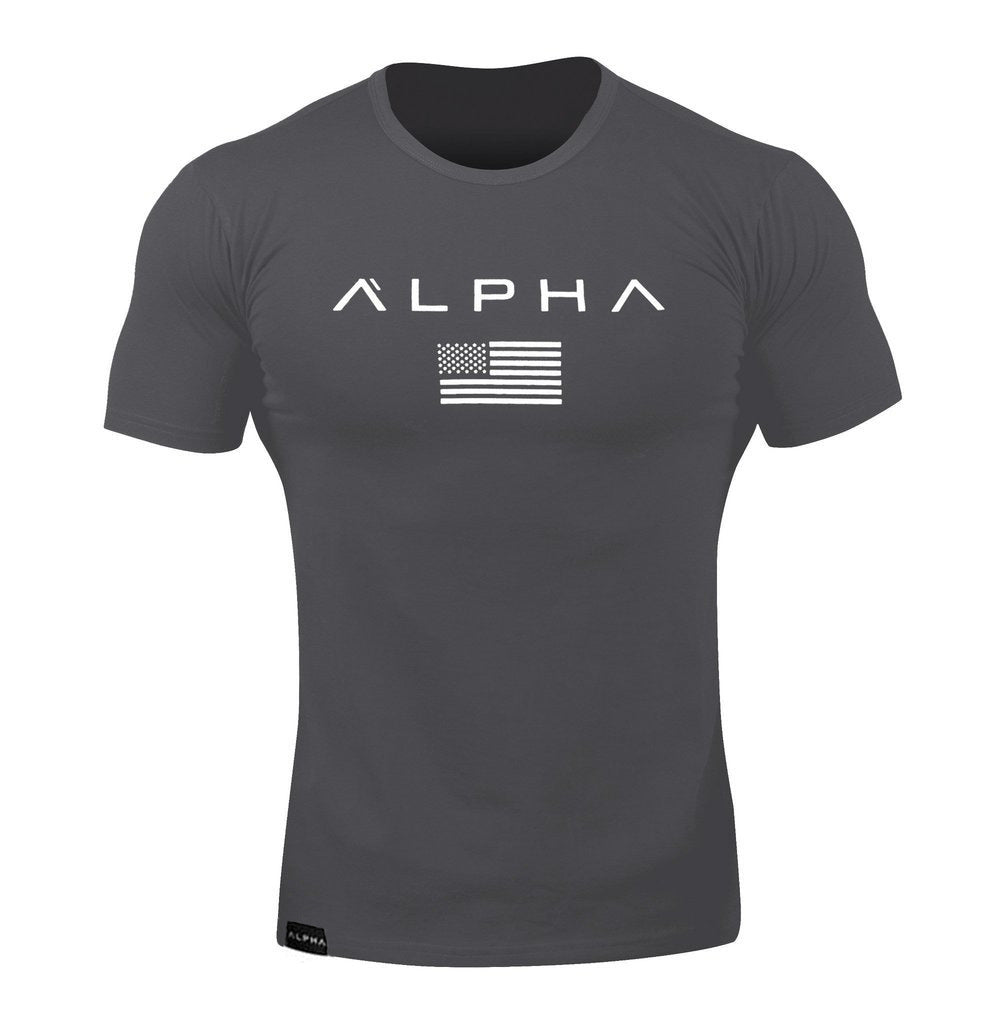 Men's Running Training Stretch Short Sleeve T-shirt