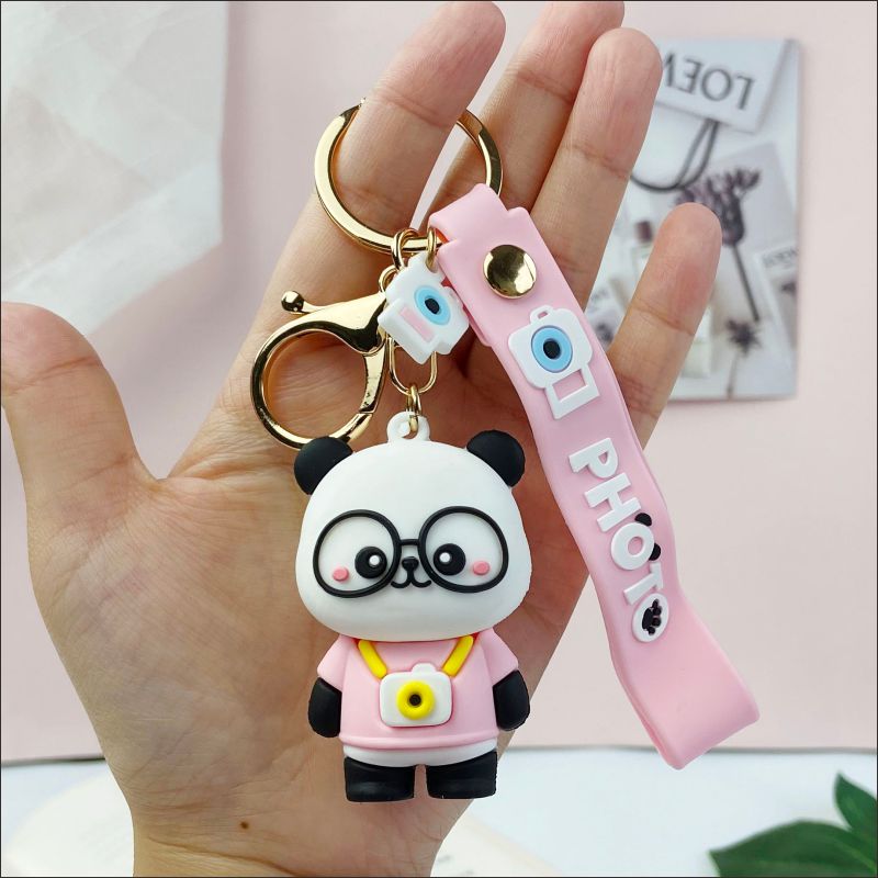 Cute Panda Keychain Pendant Ornament