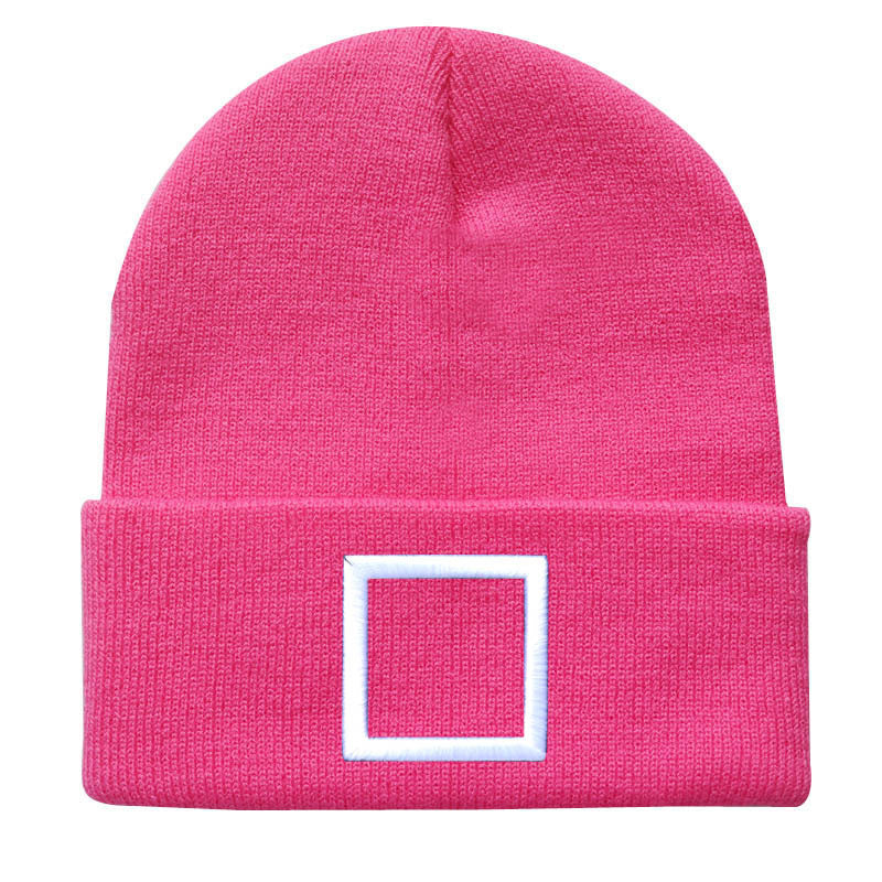 Game Embroidery Knitted Hat Warm Hat