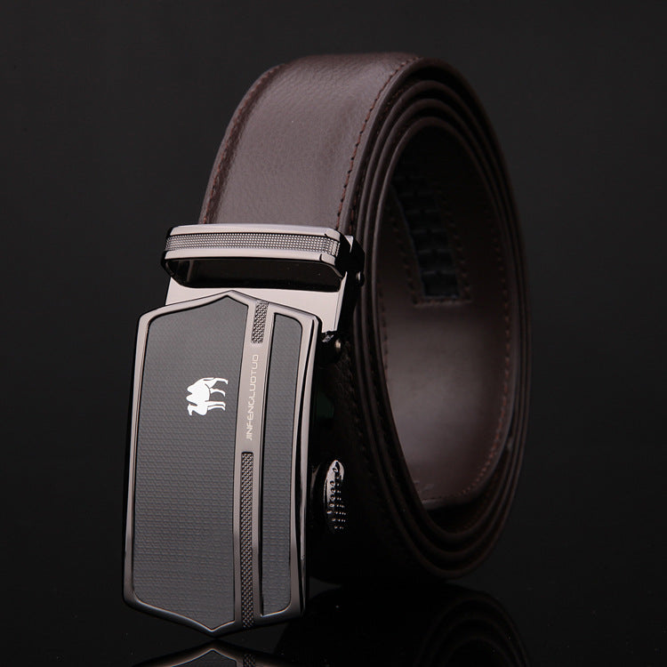 Pure Cowhide Business Suit Men's Belt