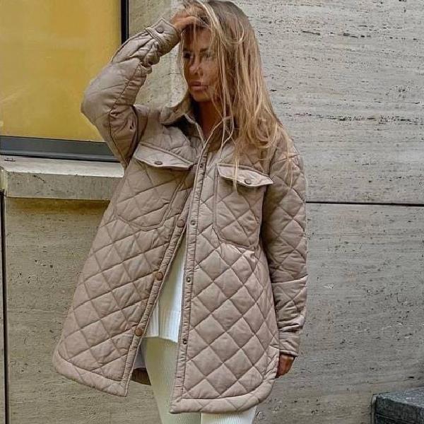 Winter Casual Lace-Up Cardigan Jacket For Women