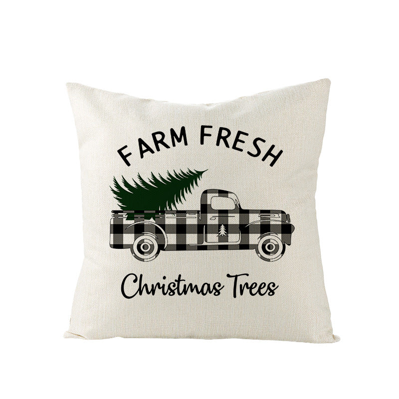 Christmas Pattern Printing Pillowcase