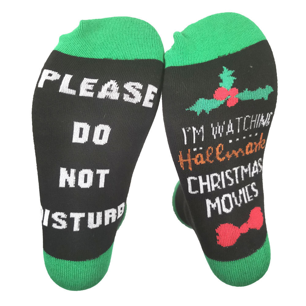 I‘M WATCHING Christmas MOVIES Christmas Socks