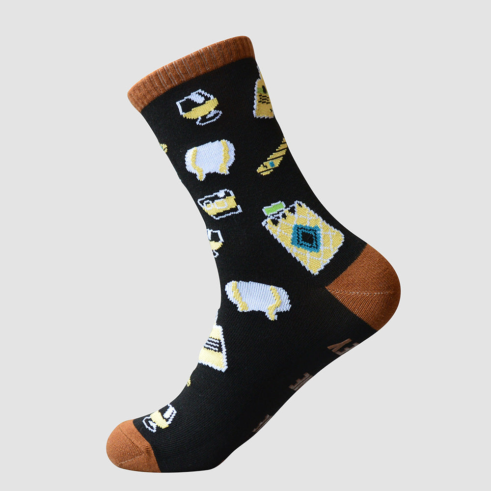 IF YOU Can Read This Christmas Glue Letter Socks